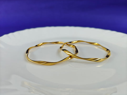 GOLD BANGLES