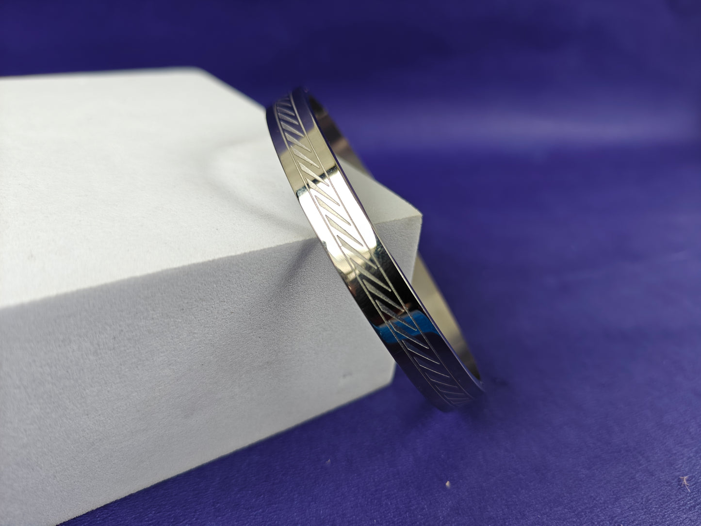 UNISEX KADA SILVER BRACELET MB5 Y1