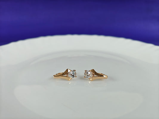 ROSEGOLD EARRING 8N BT2 X
