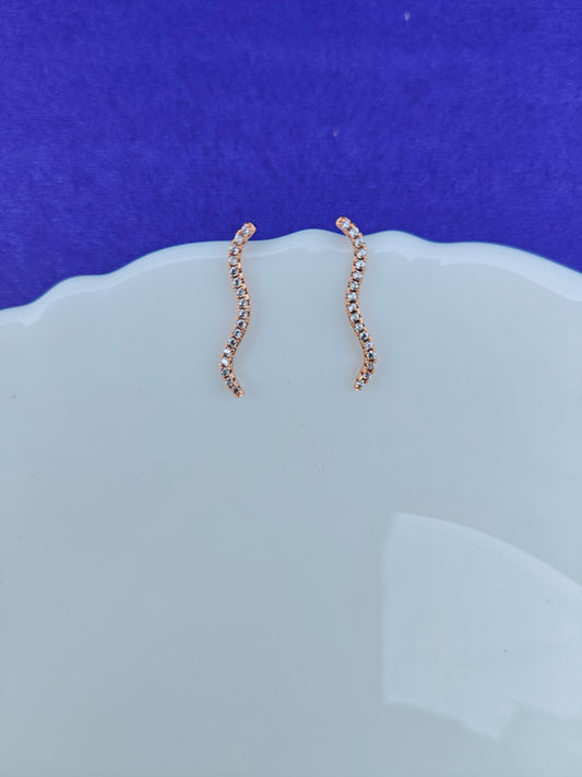 ROSEGOLD EAR CUFF C Z2 X