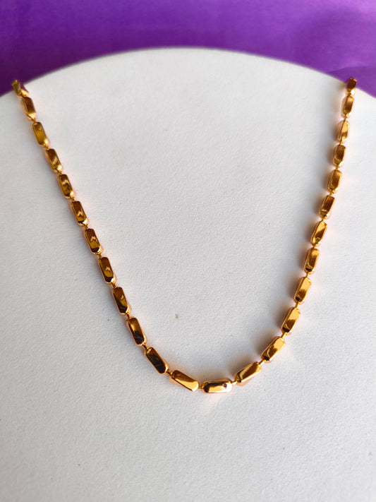 UNISEX  ROSEGOLD CHAIN X U