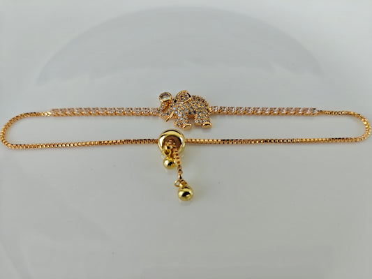 ADJUSTABLE GOLD CHAIN BRACELET N A1