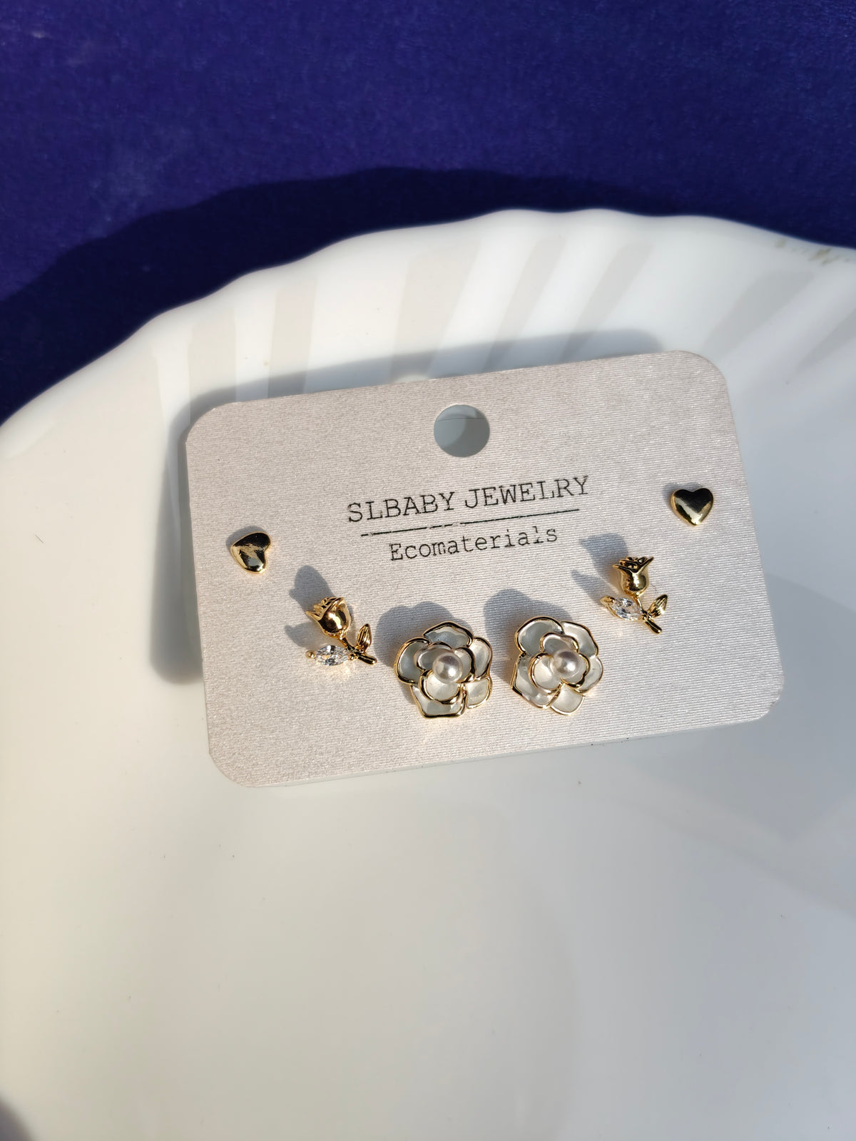 GOLD COMBO EARRING 2A Y