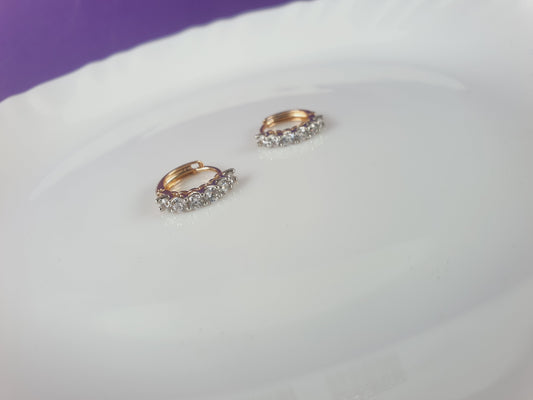 ROSEGOLD EARRING RI3  R2 X
