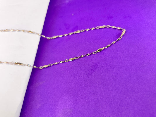 UNISEX SILVER CHAIN D U