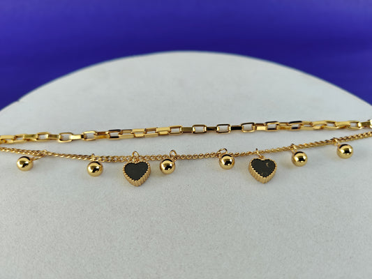 ADULT CHAIN BRACELET 3N B RC X