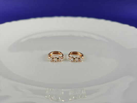 ROSEGOLD EARRING 5O BT1 X