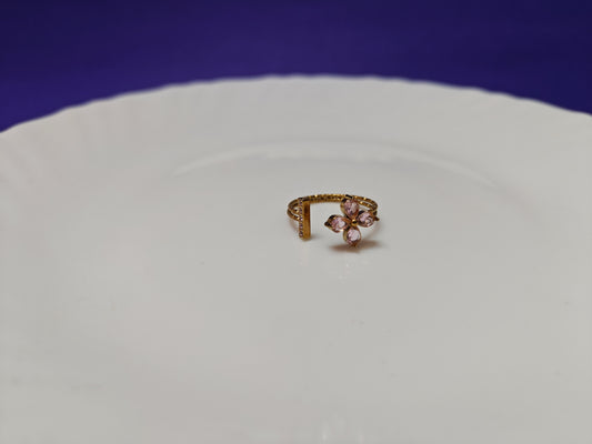 GOLD ADJUSTABLE RING xx