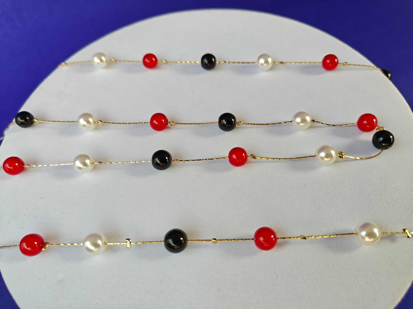 PEARL TWO LAYER CHAIN
