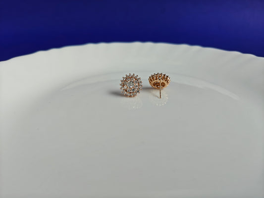 ROSEGOLD EARRING 4O BT X
