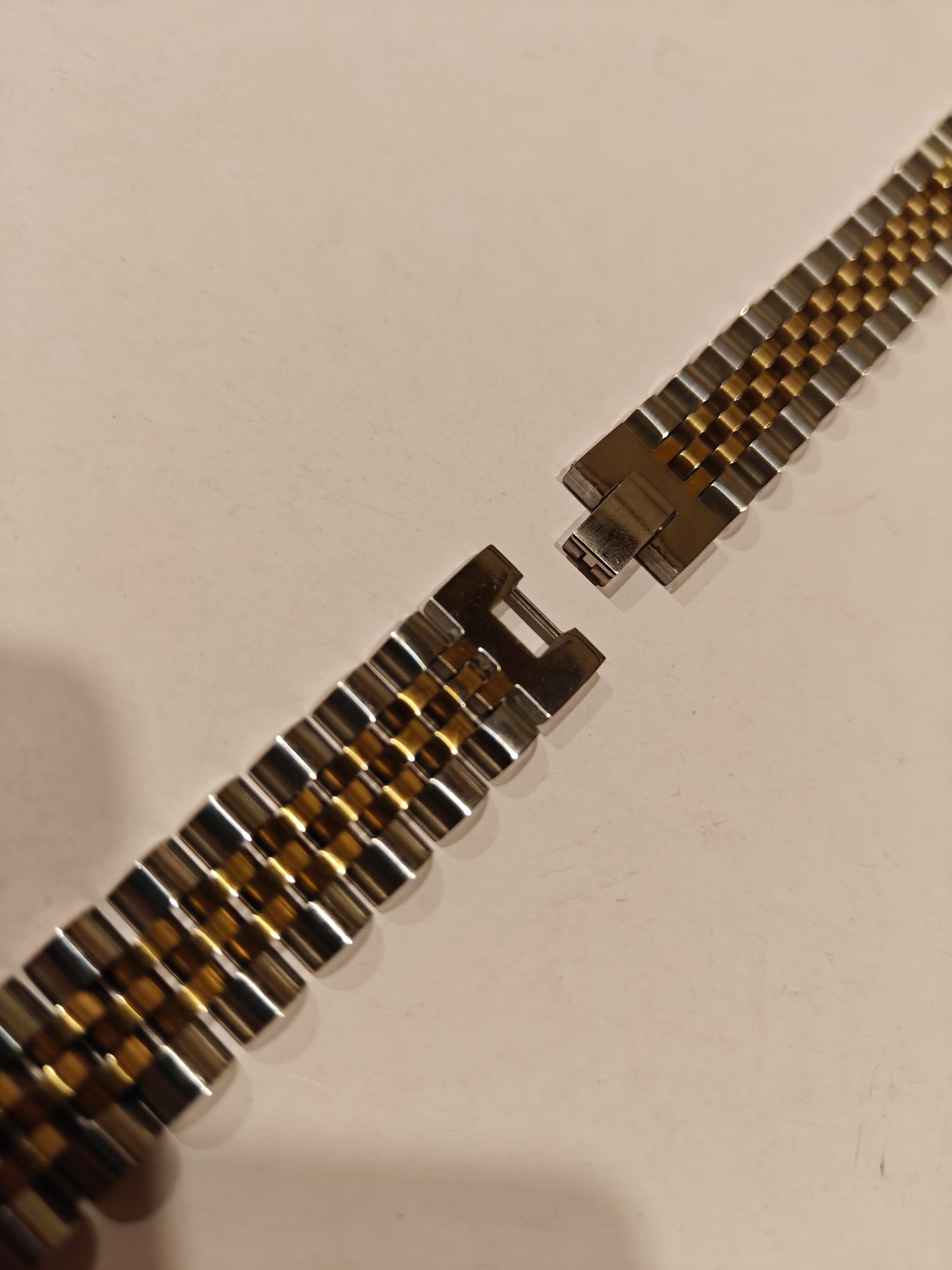 MENS GOLD SILVER CHAIN BRACELET C xx