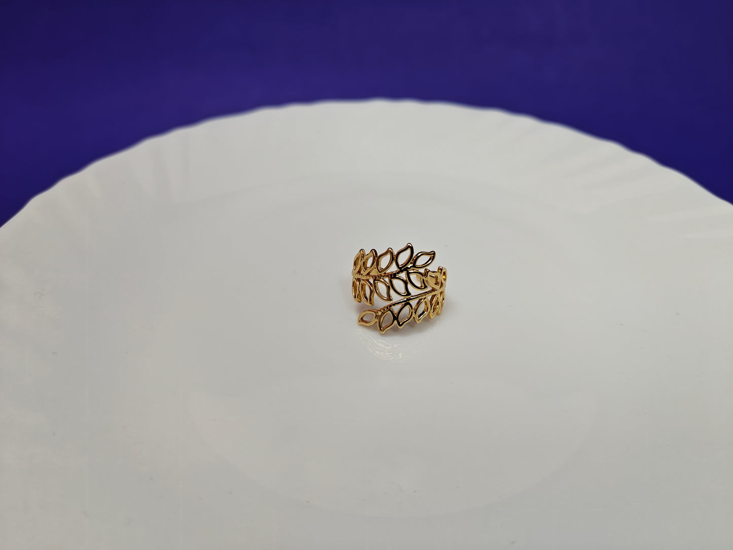 GOLD  ADJUSTABLE RING xx