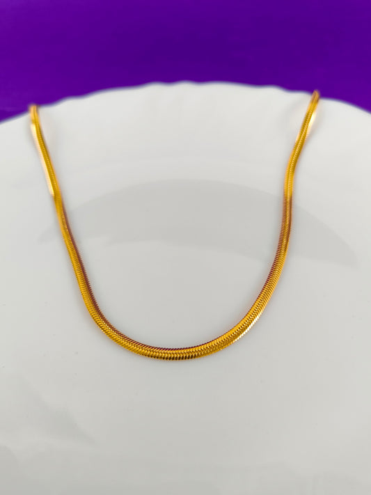UNISEX GOLD CHAIN F U