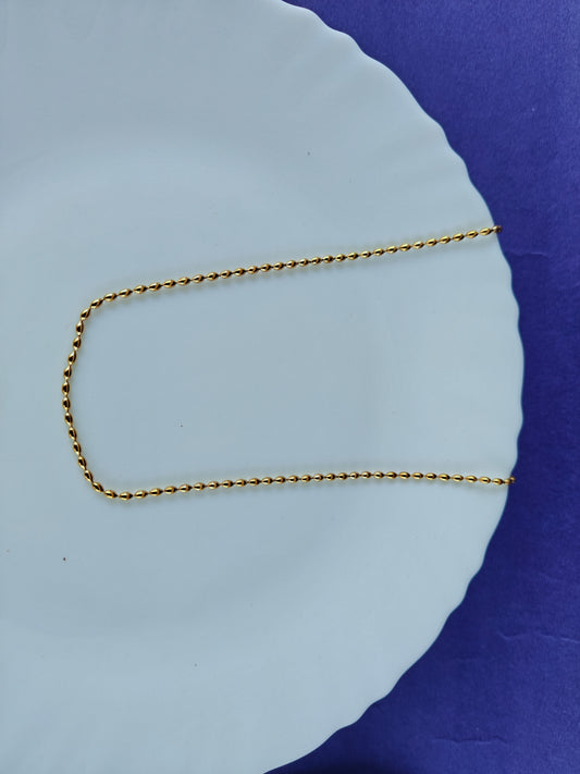 UNISEX GOLD CHAIN Z2 U2