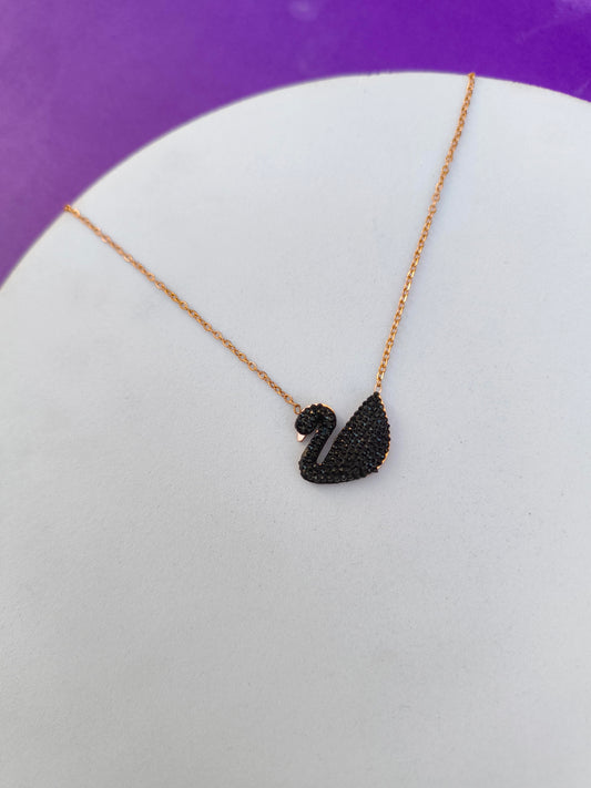 Rosegold Swan Chain
