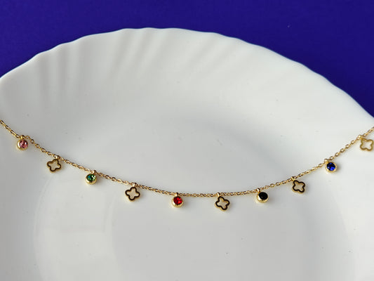 CHARM GOLD CHAIN  AI 007..