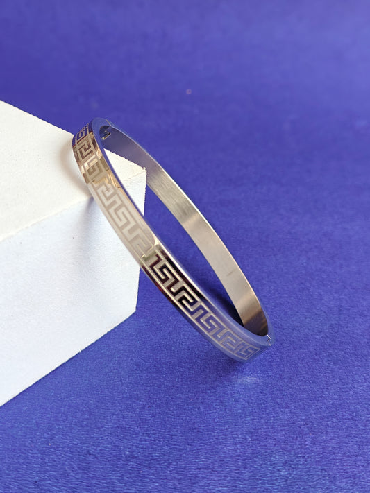 ADULT SILVER BROD  BRACELET