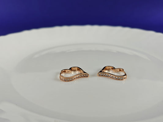 ROSEGOLD EARRING 5V BT1 X
