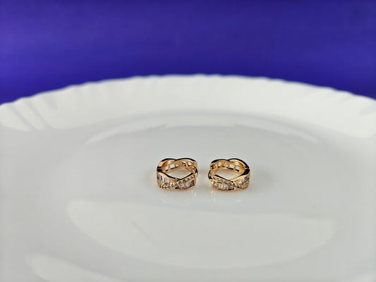 ROSEGOLD EARRING 8X BT2 X