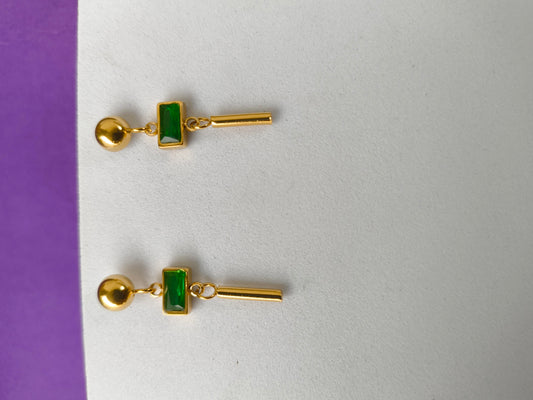 GOLD EARRING  7I T7 X