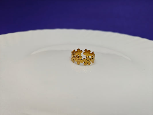 GOLD  ADJUSTABLE RING xx