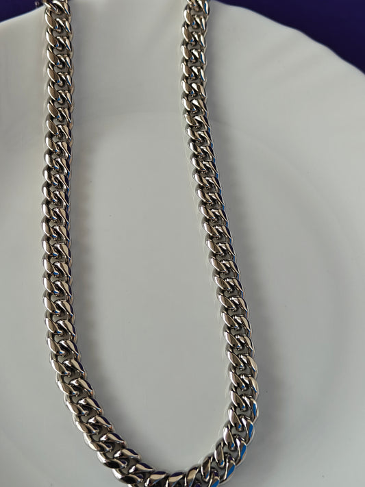 UNISEX SILVER CHAIN