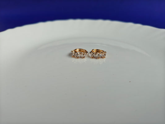 ROSEGOLD EARRING 4N BT X