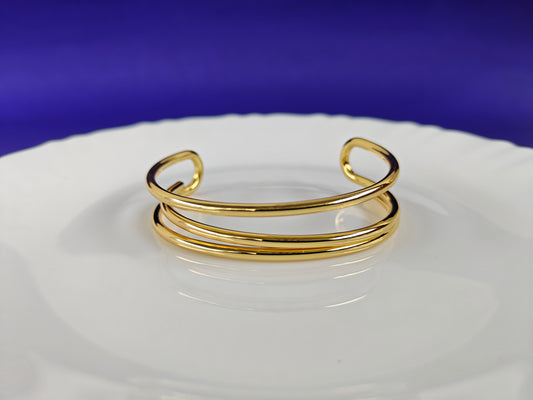 GOLD CUFF X