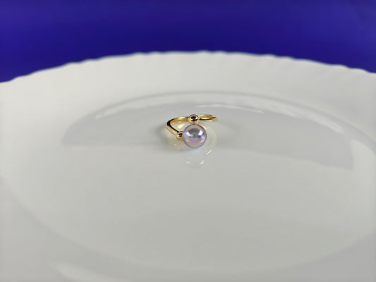 ADJUSTABLE GOLD RING X
