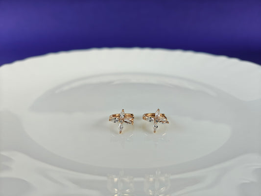 ROSEGOLD EARRING 7Q BT2 X