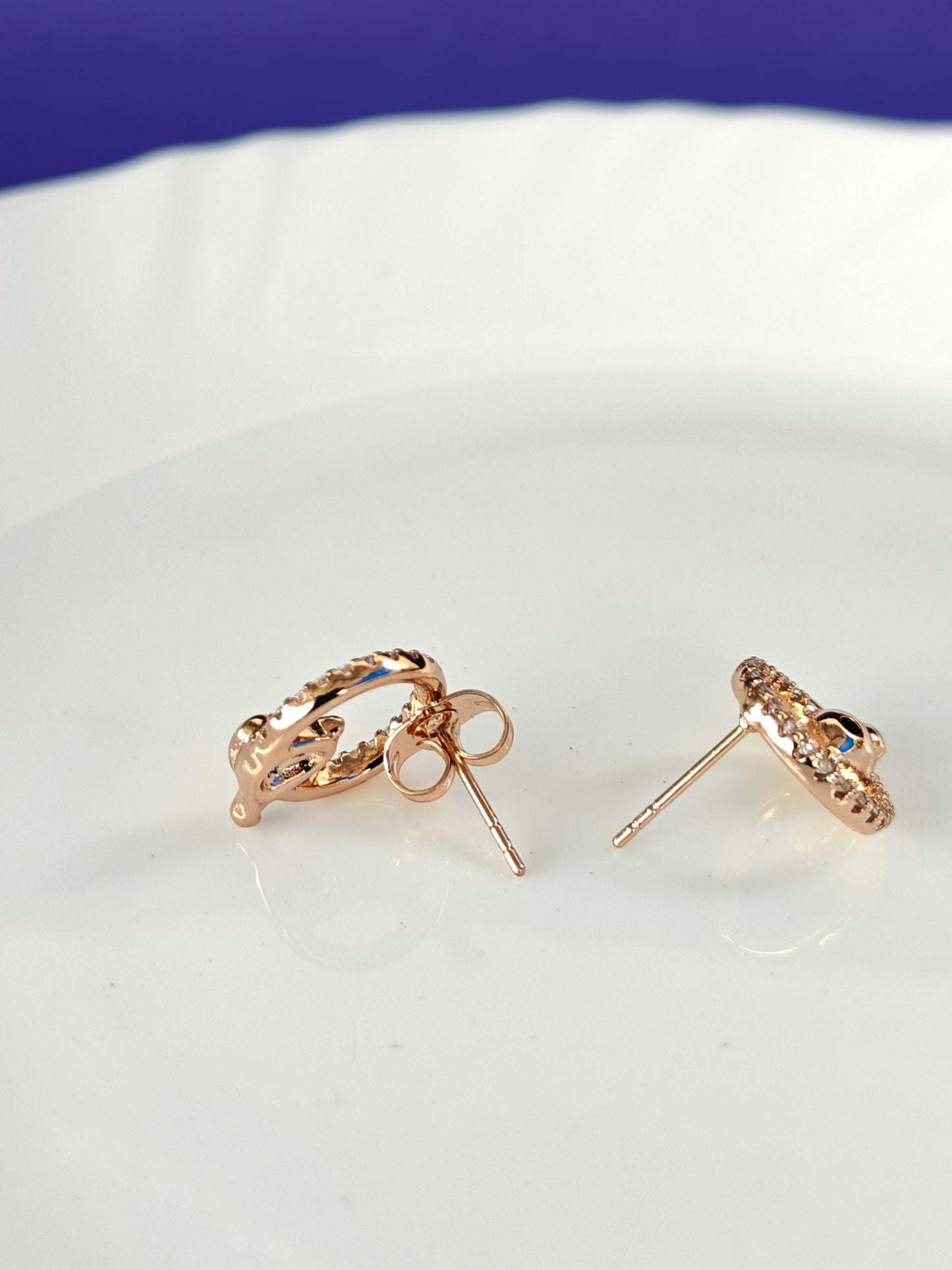 ROSEGOLD EARRING Z1