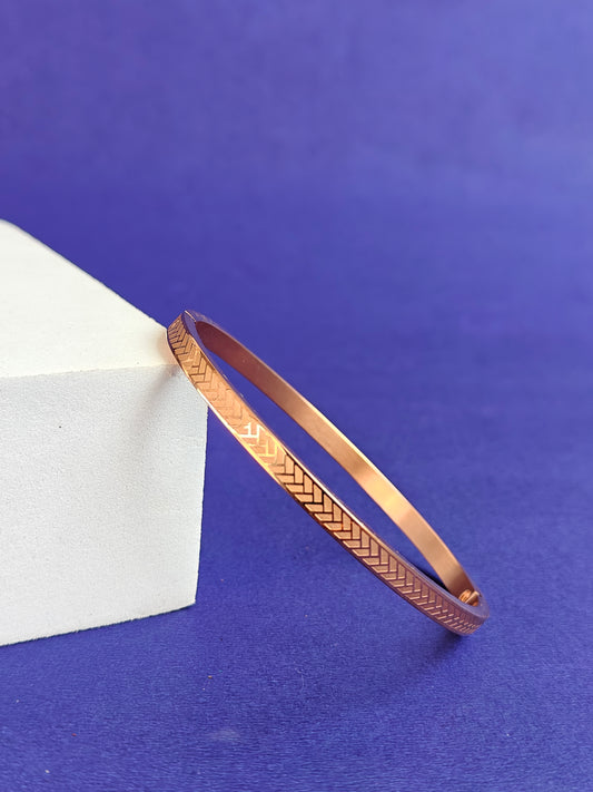 ADULT  ROSE GOLD BRACELET.