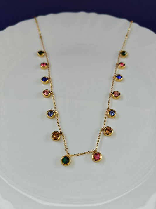 CHARM GOLD CHAIN N5 7M X
