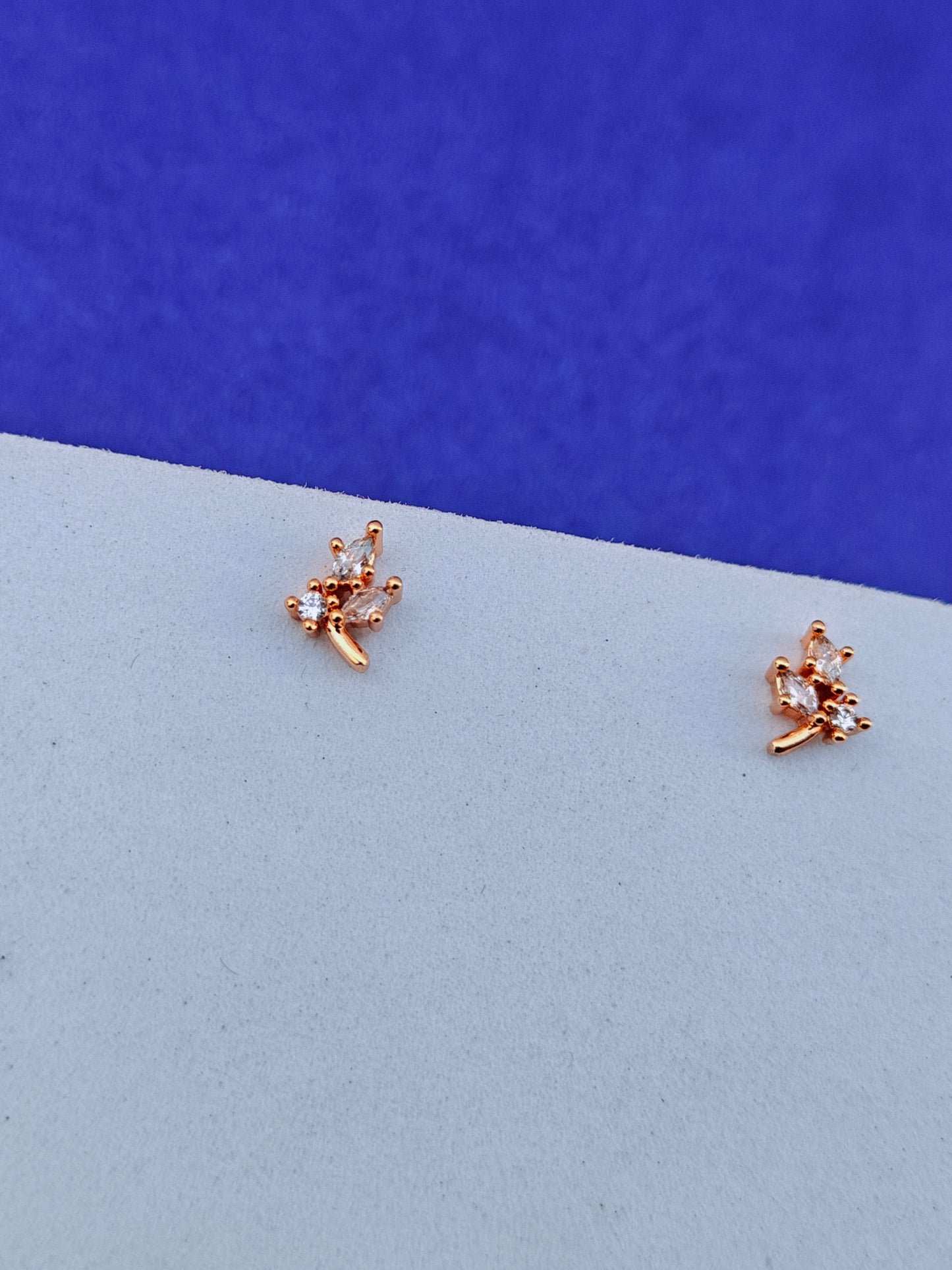 SCREW TYPE GOLD EARRINGS ANTI TARNISH AS 4.
