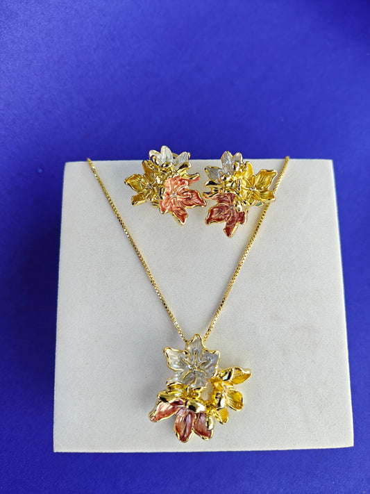 COMBO GOLD CHAIN 18 k plated