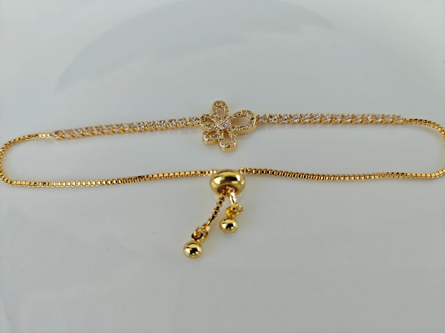 ADJUSTABLE GOLD CHAIN BRACELET A  A1