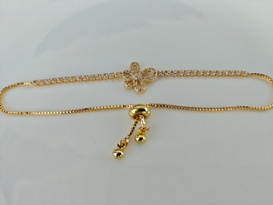 ADJUSTABLE GOLD CHAIN BRACELET A  A1