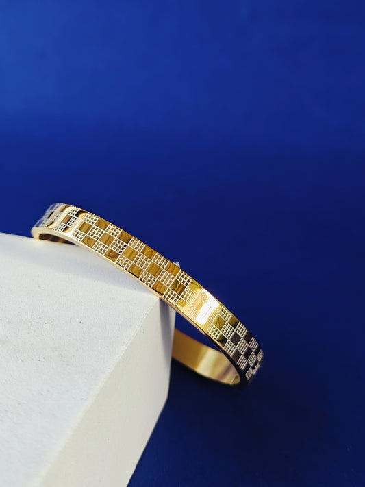 UNISEX KADA  GOLD & SILVER BRACELET