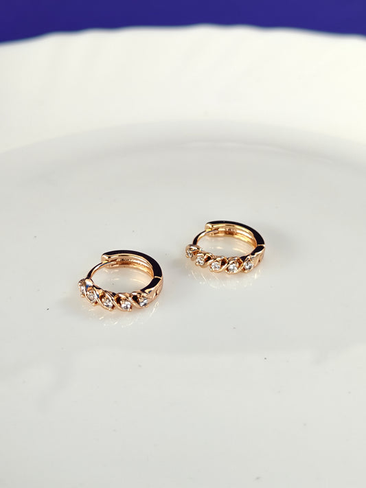 ROSEGOLD EARRING   Z 56