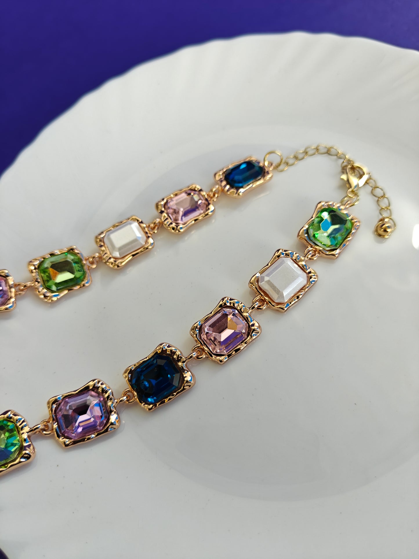Multi Stone Necklace