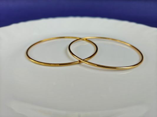GOLD BANGLES
