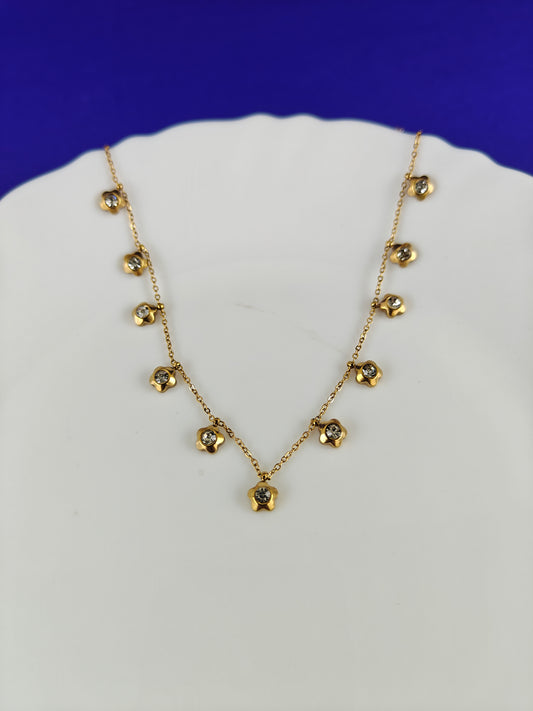 CHARM GOLD CHAIN R5 7M X