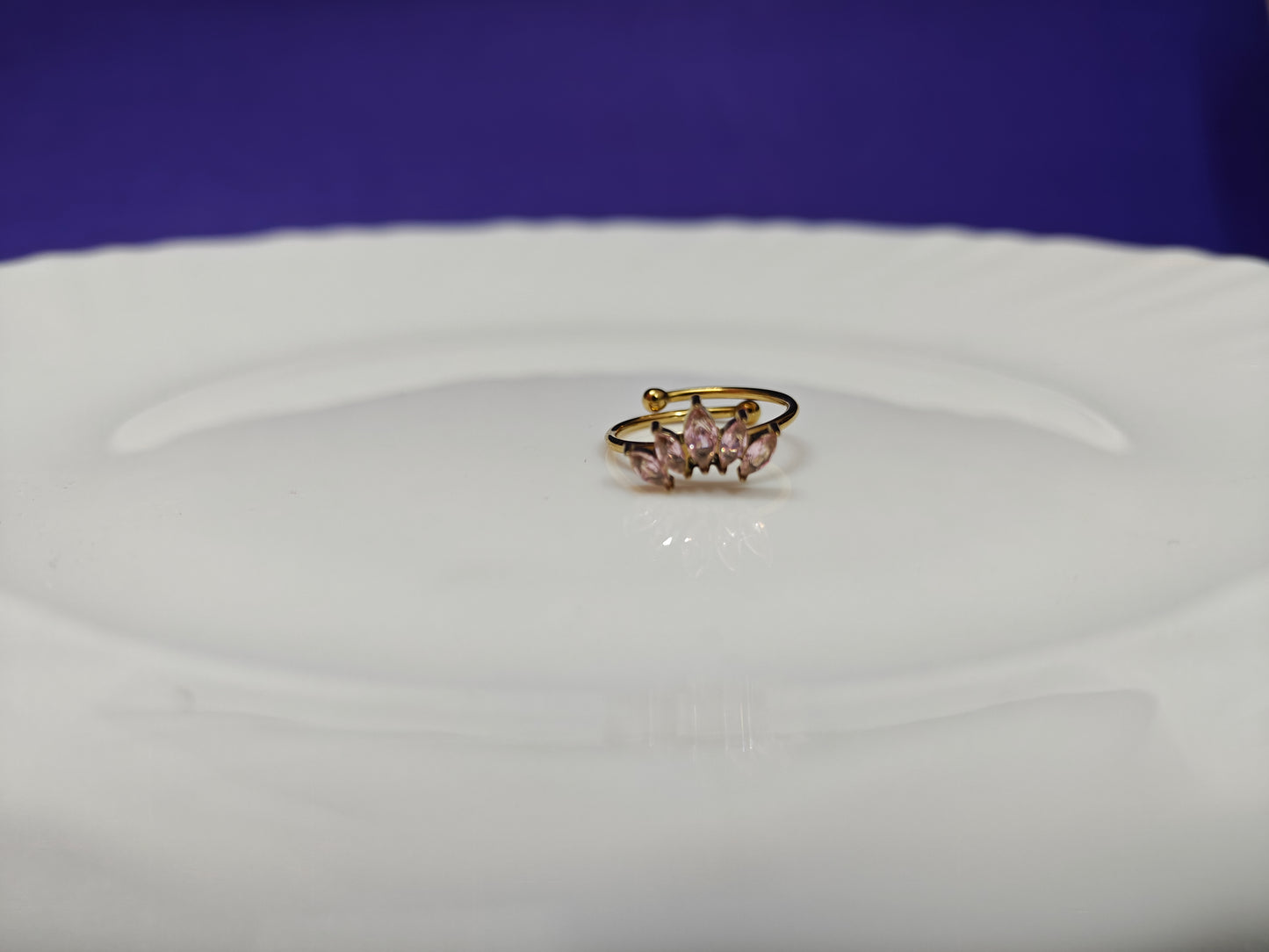 GOLD ADJUSTABLE RING xx