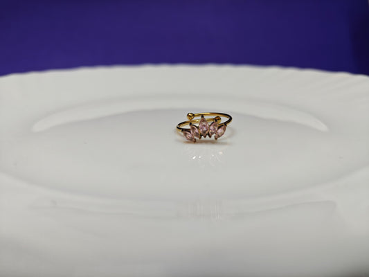 GOLD ADJUSTABLE RING xx