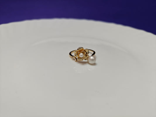 GOLD ADJUSTABLE RING xx