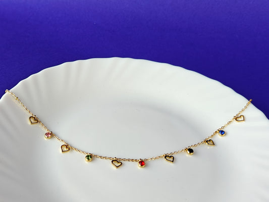 CHARM GOLD CHAIN  AI 004..